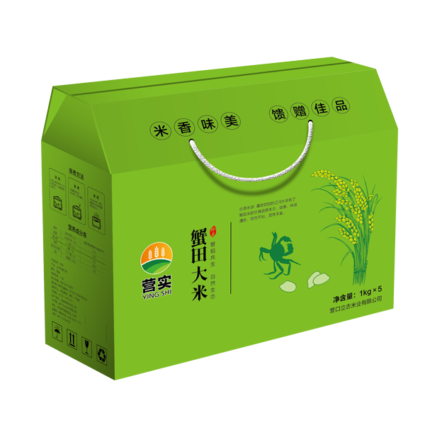 白山蟹田大米礼盒1kg×5